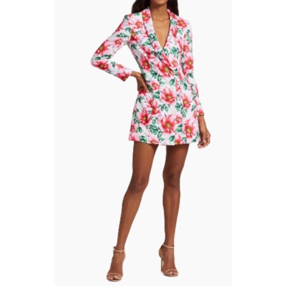 NWOT Alice + Olivia Latoya Floral Minidress Size 4